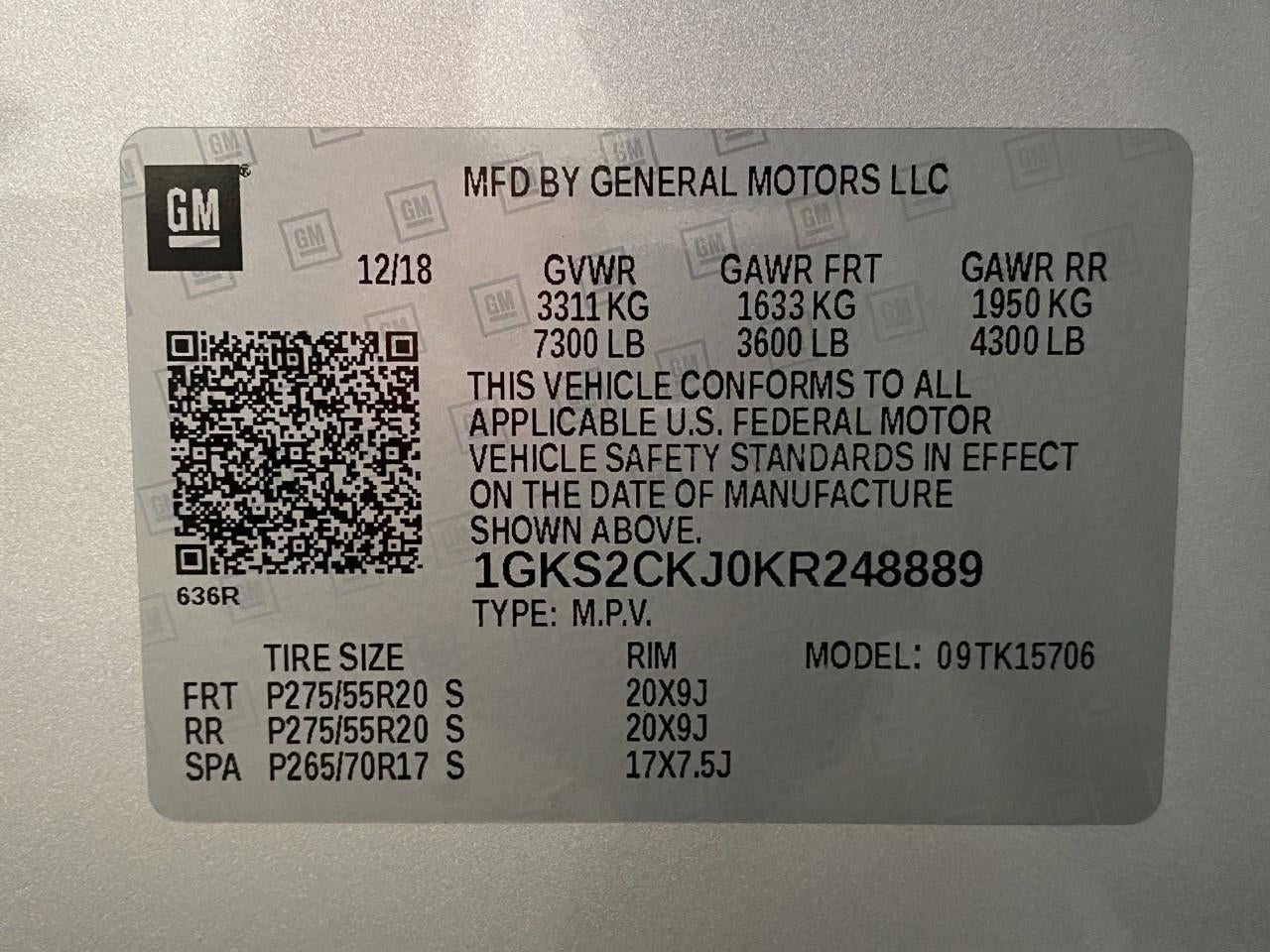 2019 GMC Yukon 4WD 4dr Denali