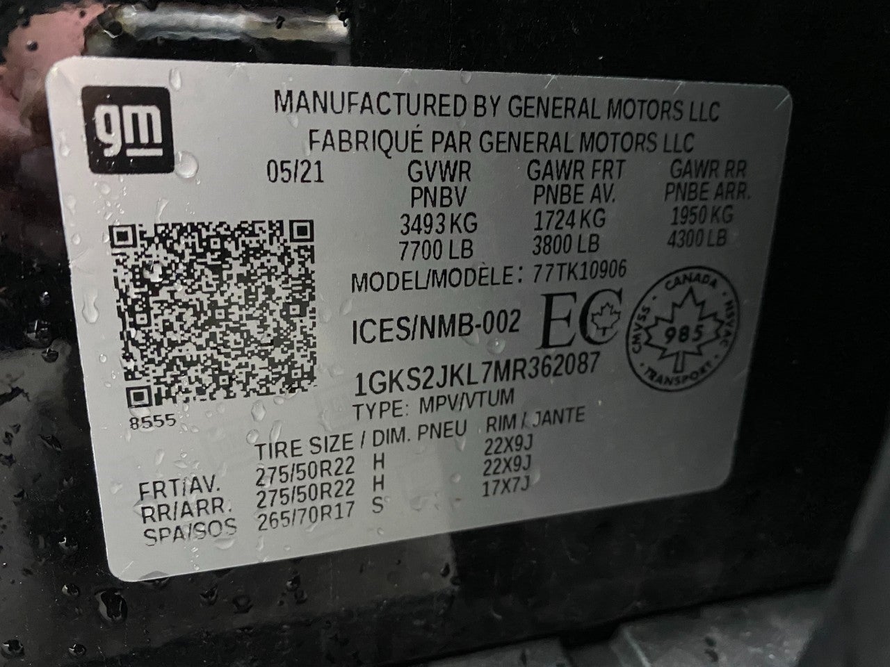 2021 GMC Yukon XL 4WD 4dr Denali