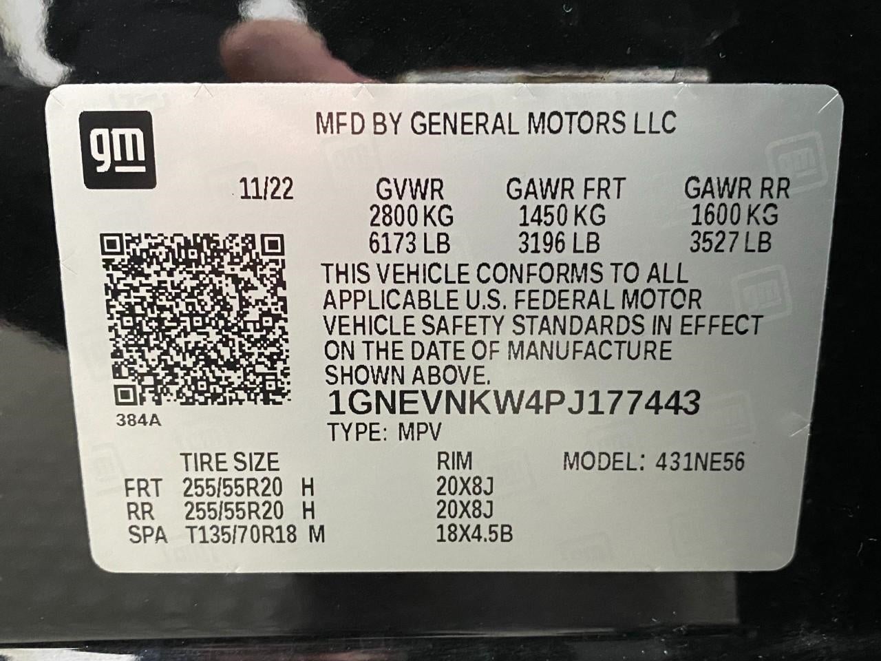 2023 Chevrolet Traverse AWD 4dr High Country