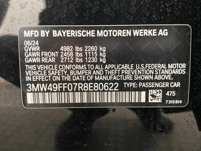 2024 BMW 3 Series M340i xDrive Sedan