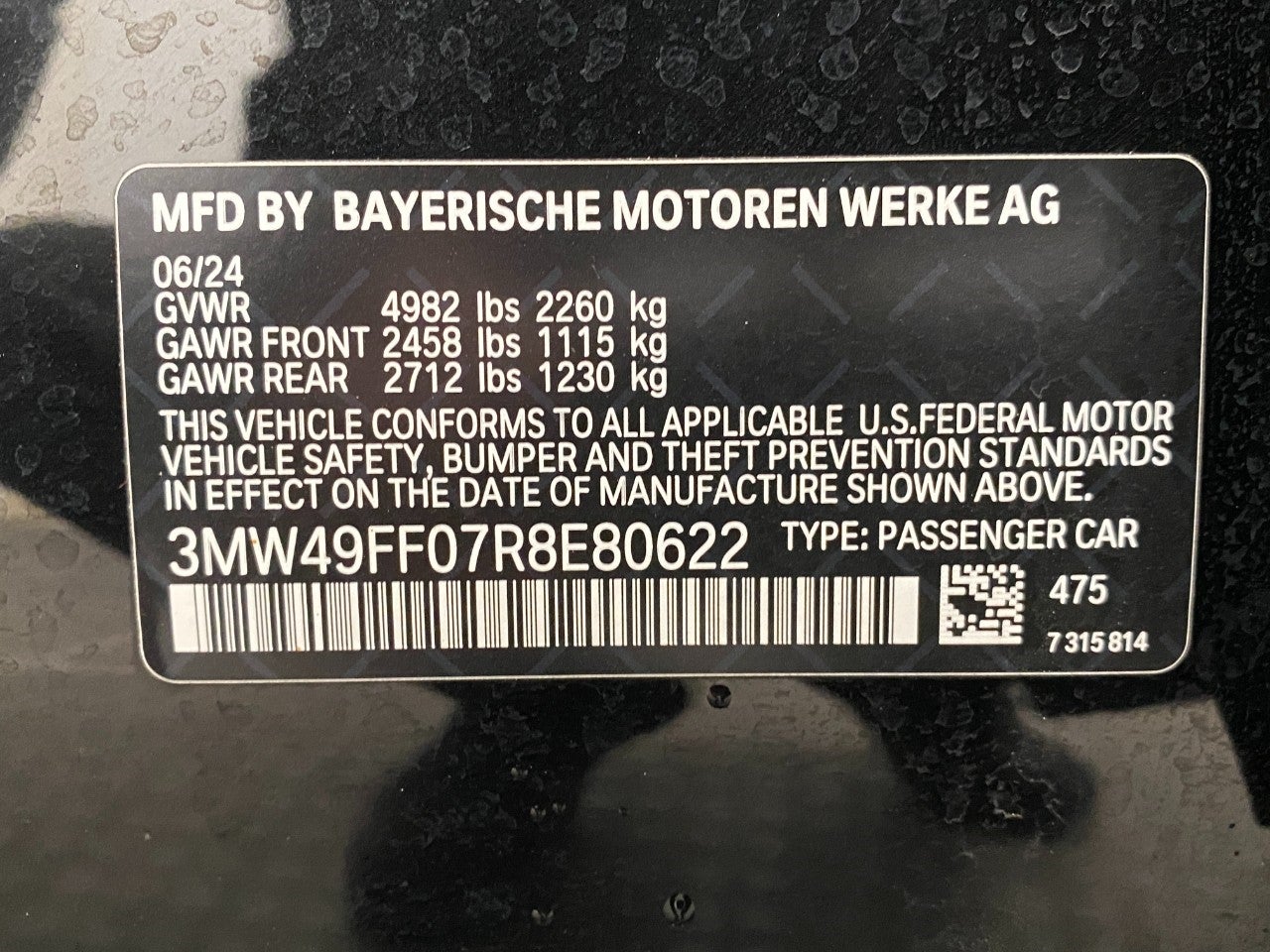 2024 BMW 3 Series M340i xDrive Sedan