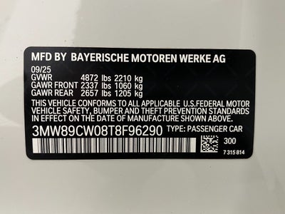 2026 BMW 3 Series 330i NA xDrive Sedan
