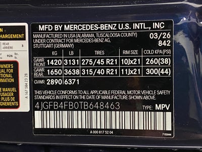 2026 Mercedes-Benz GLE GLE 350 4MATIC® SUV