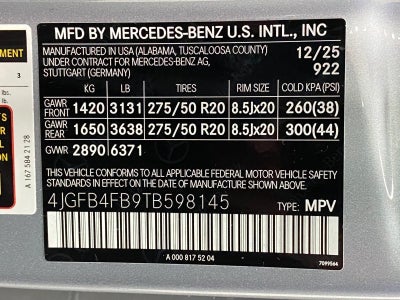 2026 Mercedes-Benz GLE GLE 350 4MATIC® SUV