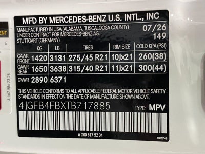 2026 Mercedes-Benz GLE GLE 350 4MATIC® SUV