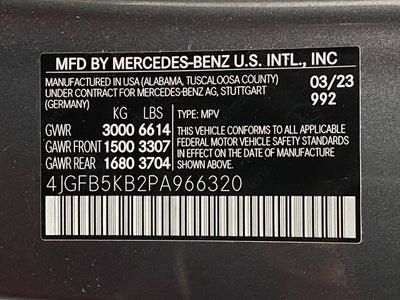 2023 Mercedes-Benz GLE GLE 450 4MATIC® SUV