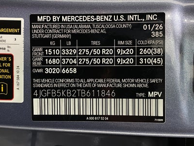 2026 Mercedes-Benz GLE GLE 450 4MATIC® SUV