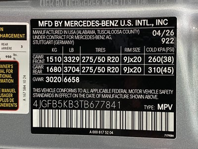 2026 Mercedes-Benz GLE GLE 450 4MATIC® SUV
