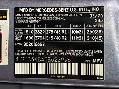 2026 Mercedes-Benz GLE GLE 450 4MATIC® SUV