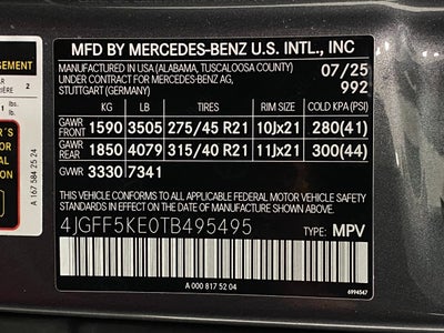 2026 Mercedes-Benz GLS GLS 450 4MATIC® SUV