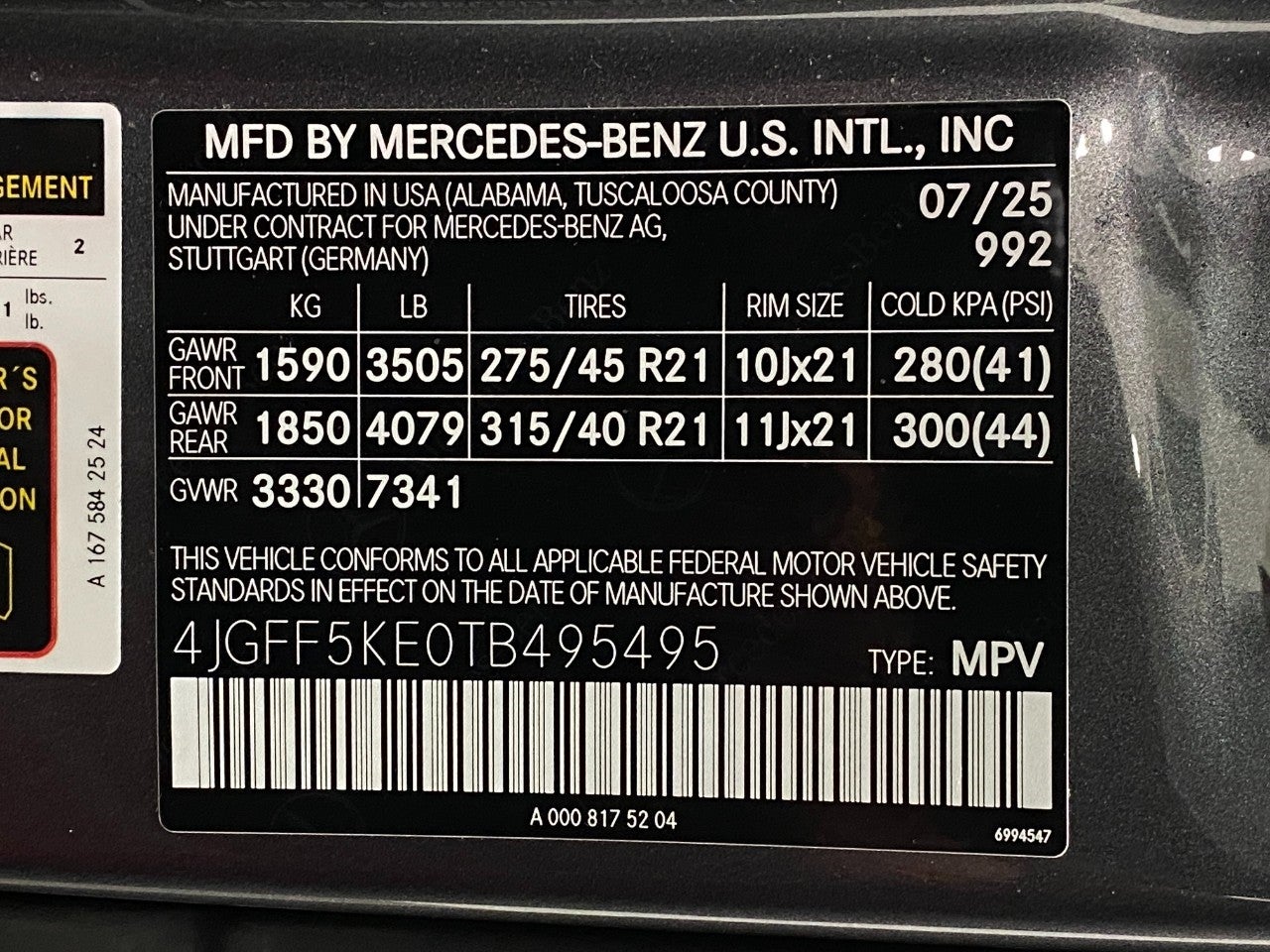 2026 Mercedes-Benz GLS GLS 450 4MATIC® SUV