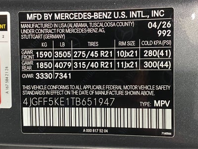 2026 Mercedes-Benz GLS GLS 450 4MATIC® SUV