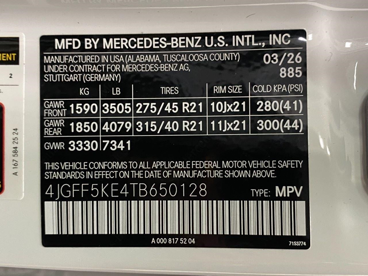2026 Mercedes-Benz GLS GLS 450 4MATIC® SUV