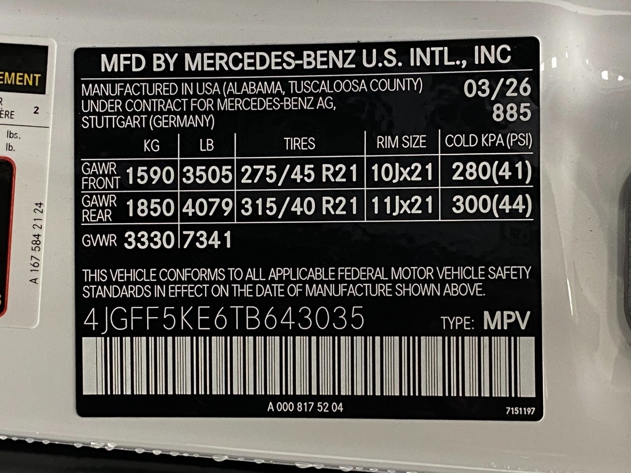 2026 Mercedes-Benz GLS GLS 450 4MATIC® SUV