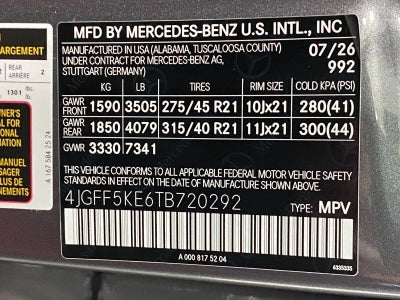 2026 Mercedes-Benz GLS GLS 450 4MATIC® SUV