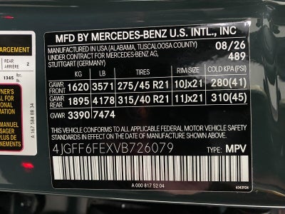 2027 Mercedes-Benz GLS GLS 450 4MATIC® SUV