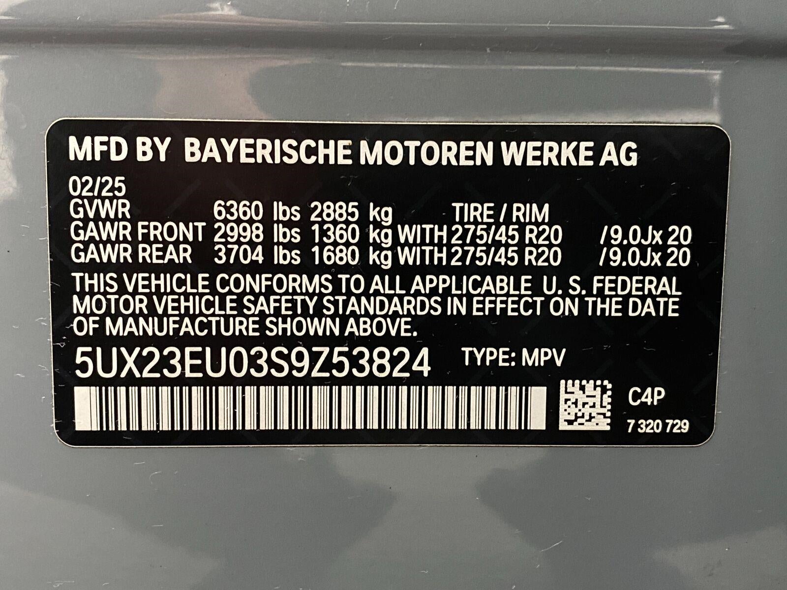 2025 BMW X5 xDrive40i Sports Activity Vehicle