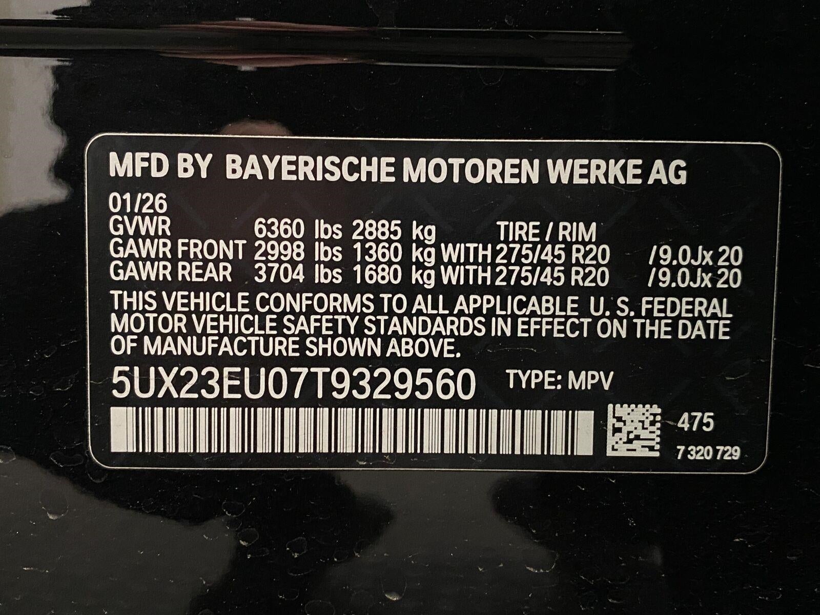 2026 BMW X5 xDrive40i Sports Activity Vehicle