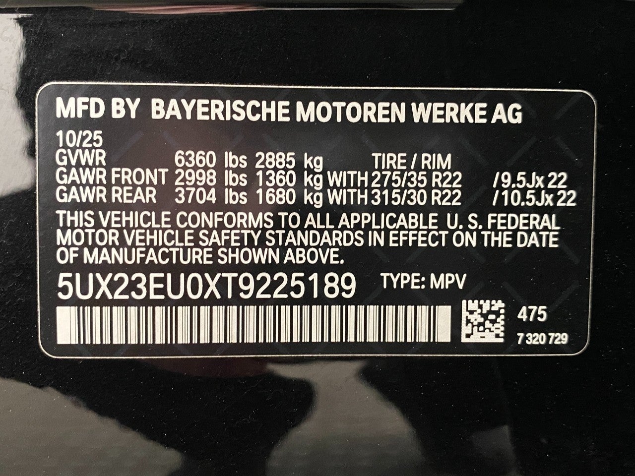 2026 BMW X5 xDrive40i Sports Activity Vehicle