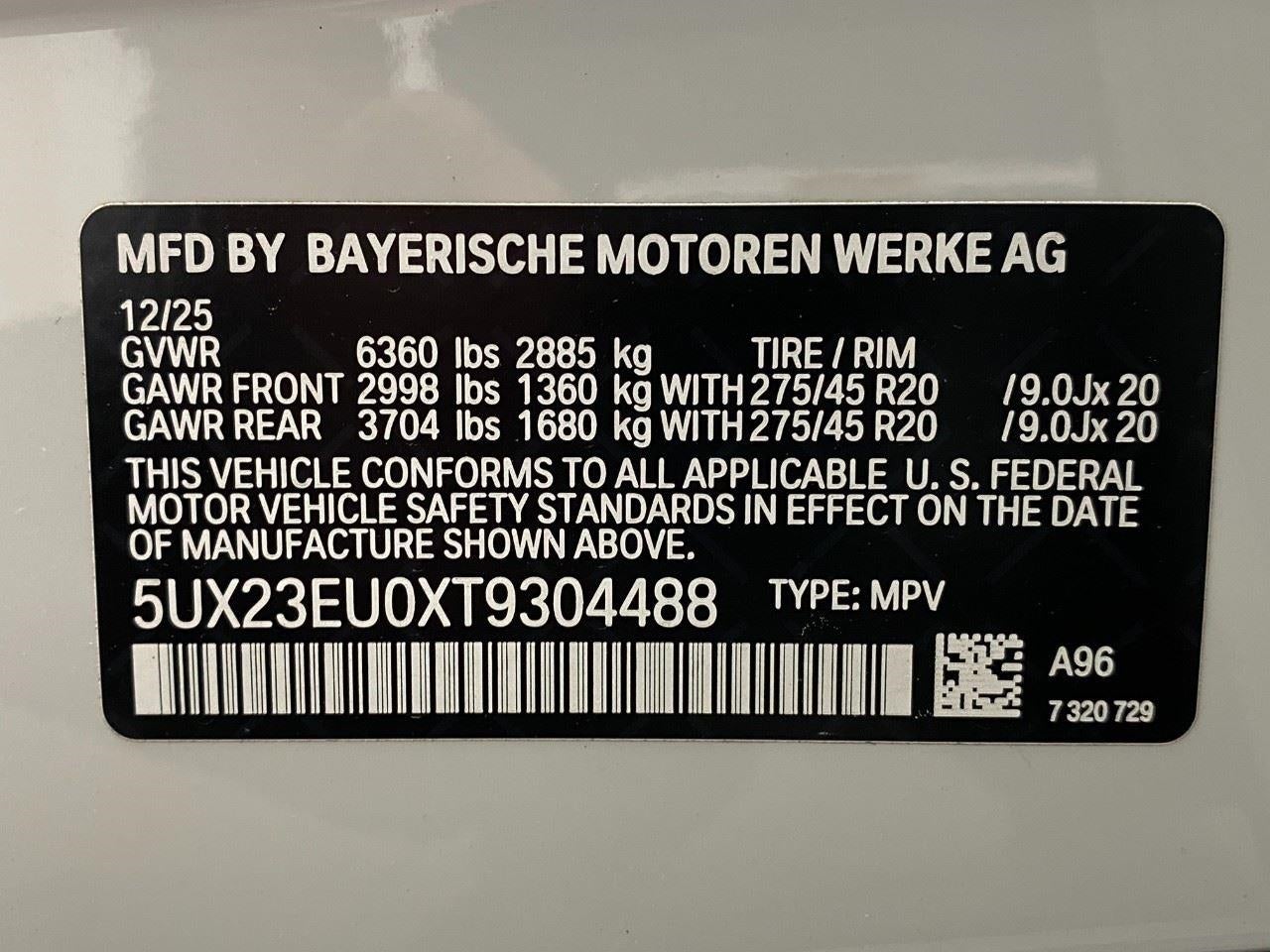 2026 BMW X5 xDrive40i Sports Activity Vehicle