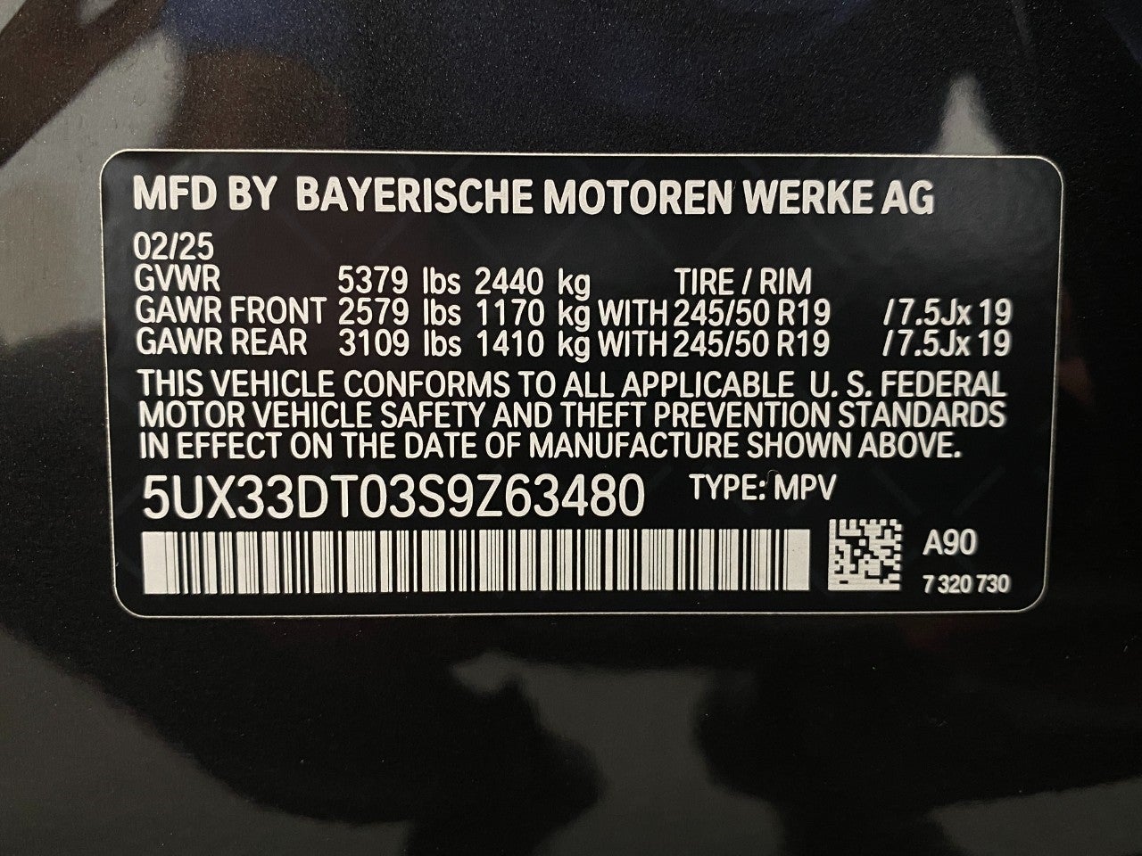 2025 BMW X4 xDrive30i Sports Activity Coupe