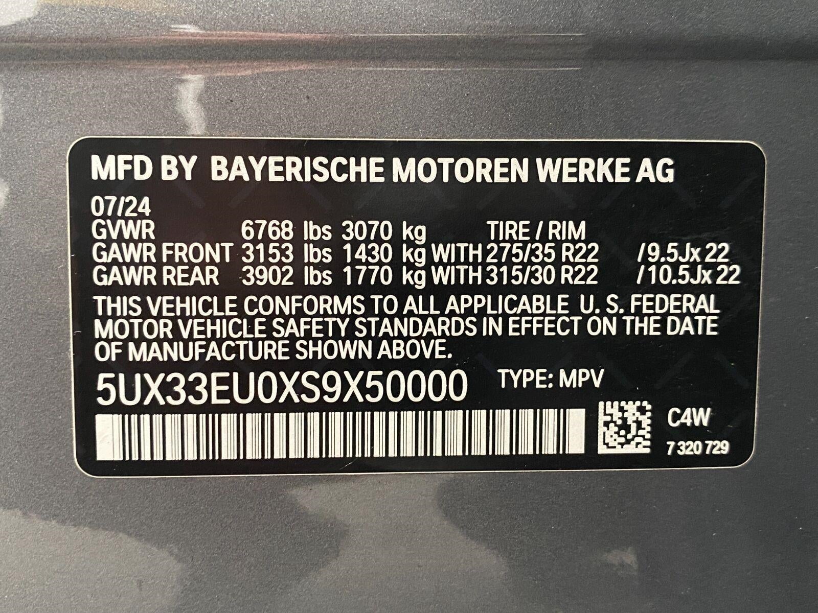 2025 BMW X5 M60i Sports Activity Vehicle