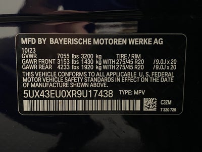2024 BMW X5 xDrive50e Plug-In Hybrid