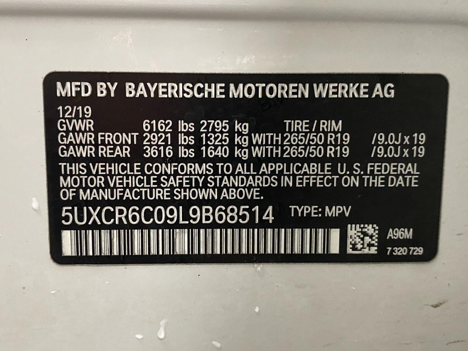 2020 BMW X5 xDrive40i Sports Activity Vehicle