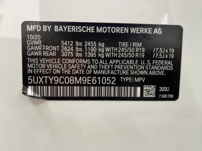 2021 BMW X3 M40i Sports Activity Vehicle