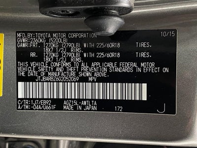 2016 Lexus NX 200t AWD 4dr F Sport