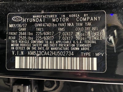 2017 Hyundai Tucson SE AWD