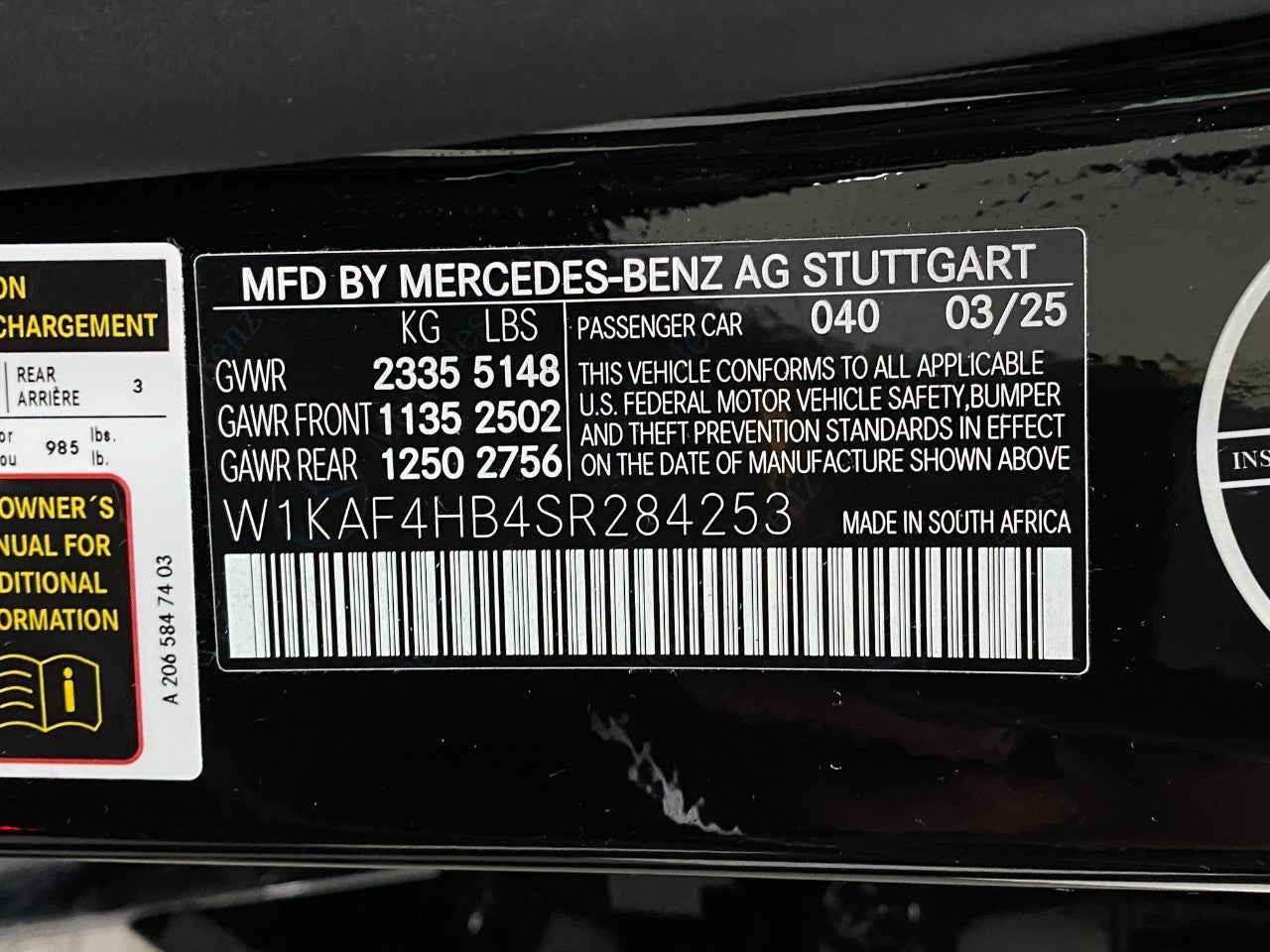 2025 Mercedes-Benz C-Class C 300 4MATIC® Sedan