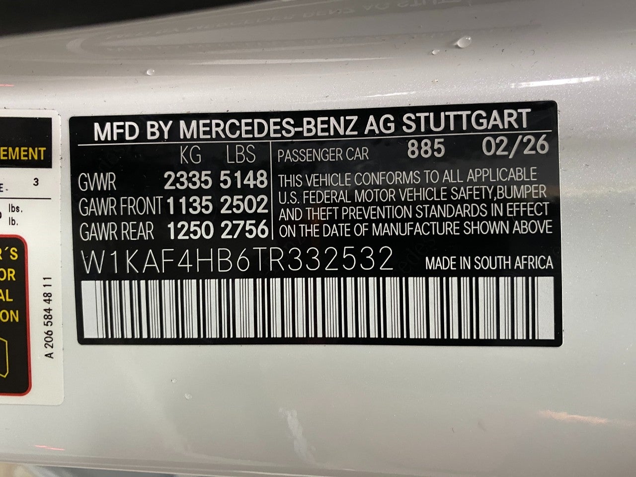 2026 Mercedes-Benz C-Class C 300 4MATIC® Sedan