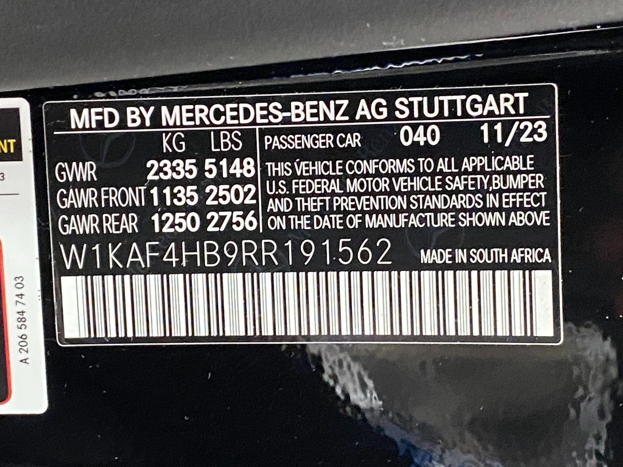 2024 Mercedes-Benz C-Class C 300 4MATIC® Sedan