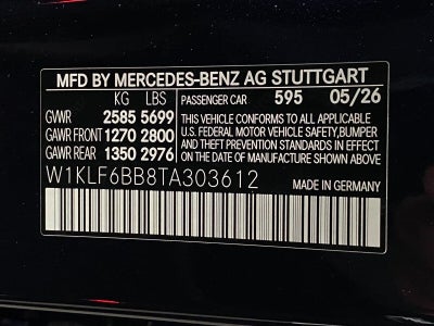 2026 Mercedes-Benz E-Class E 450 4MATIC® Sedan