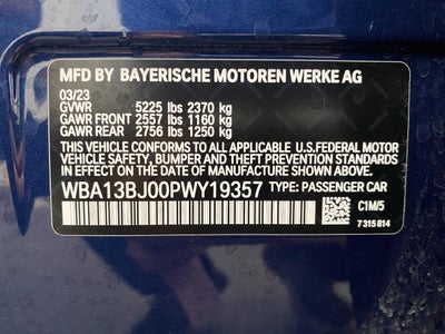 2023 BMW 5 Series 530i xDrive Sedan