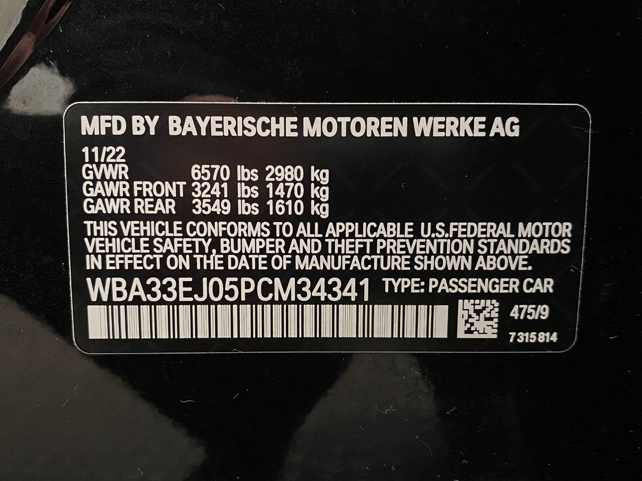 2023 BMW 7 Series 760i xDrive Sedan