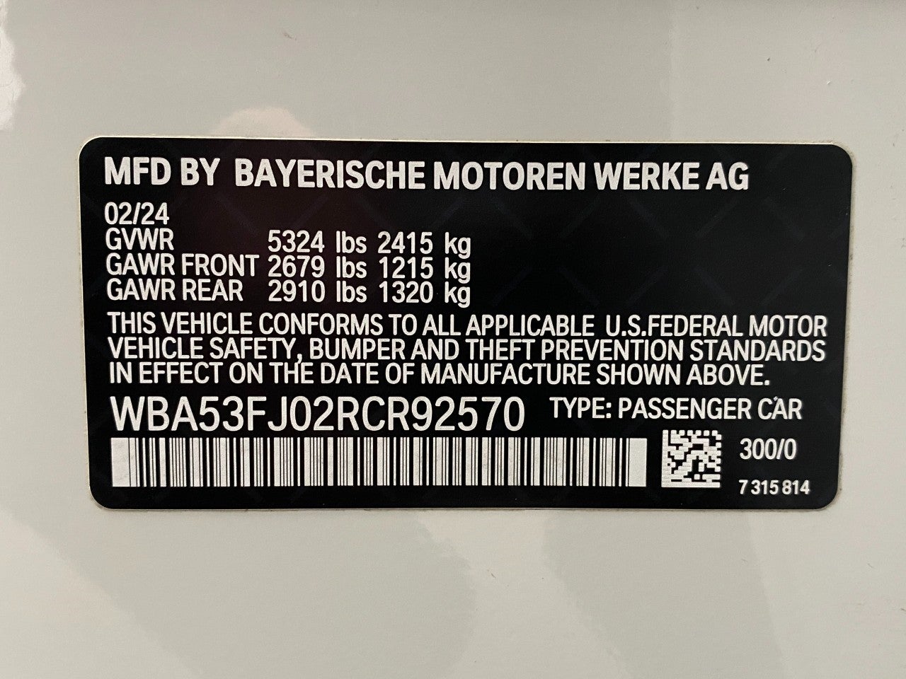 2024 BMW 5 Series 530i xDrive Sedan