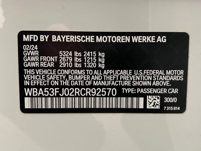 2024 BMW 5 Series 530i xDrive Sedan