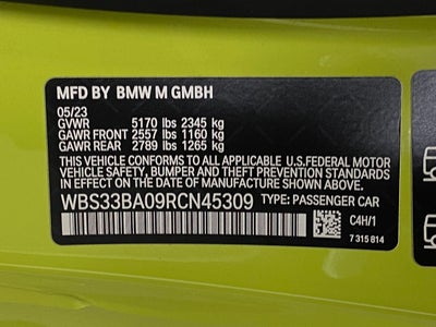 2024 BMW M4 Competition xDrive Convertible