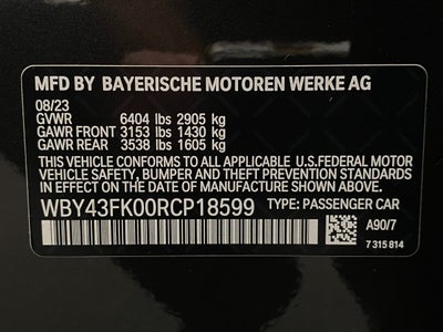 2024 BMW i5 M60 Sedan