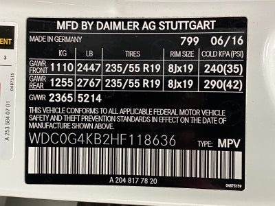 2017 Mercedes-Benz GLC GLC 300 4MATIC® SUV