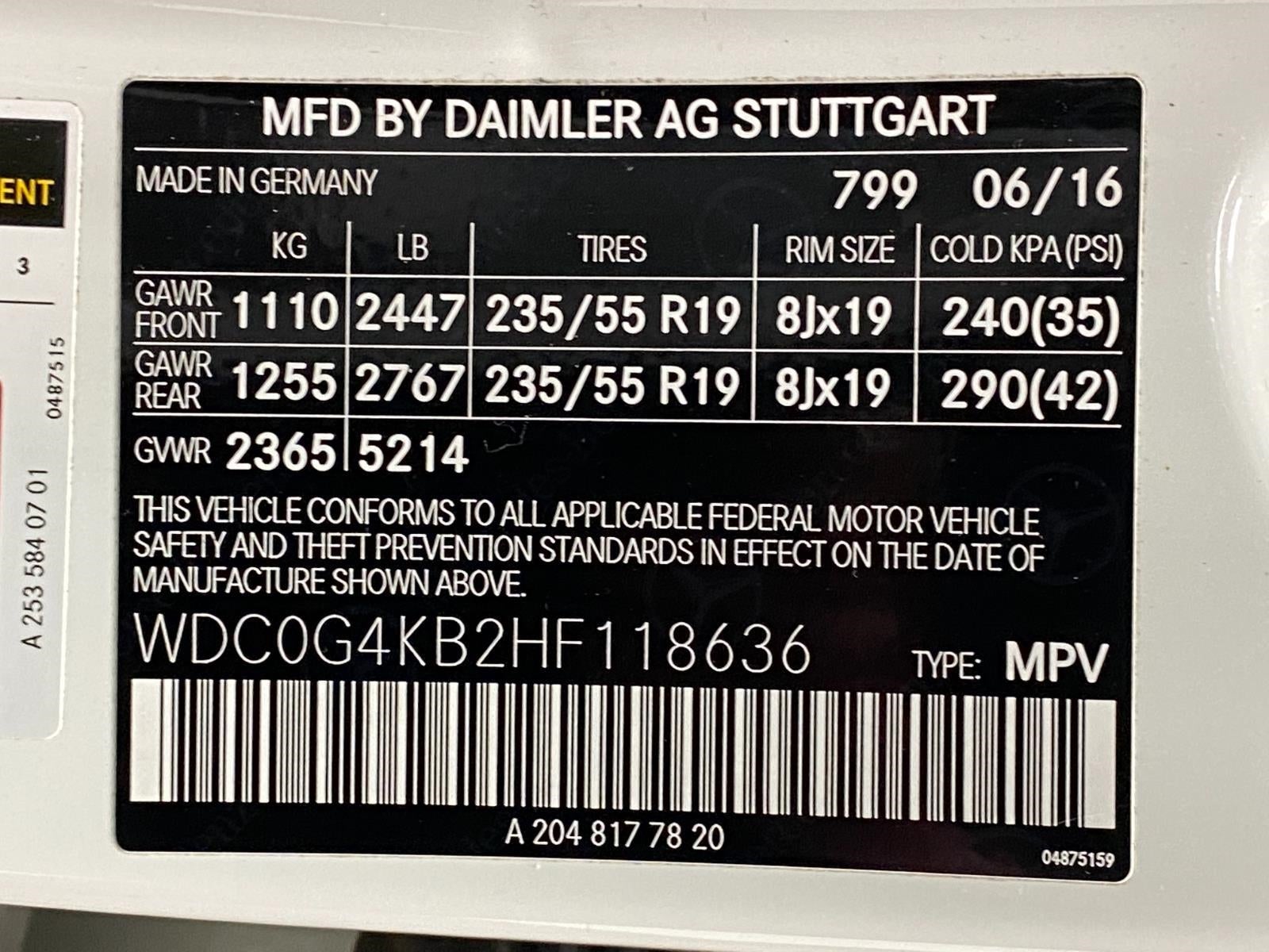 2017 Mercedes-Benz GLC GLC 300 4MATIC® SUV