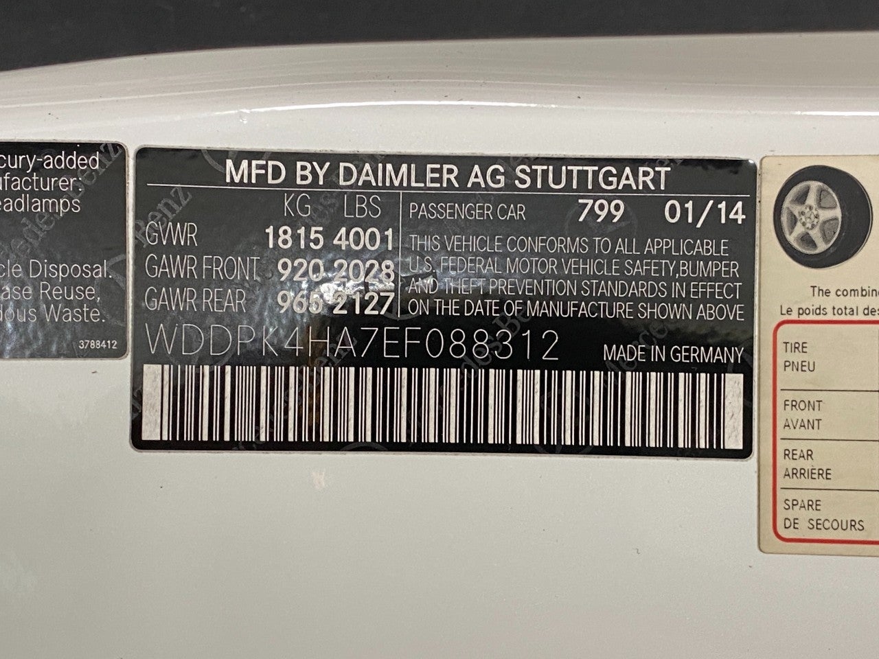 2014 Mercedes-Benz SLK 2dr Roadster SLK 250