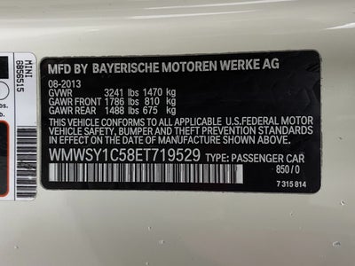 2014 MINI Cooper Roadster 2dr