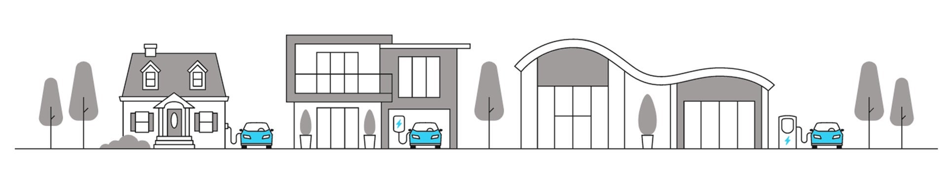 EVs charging at home