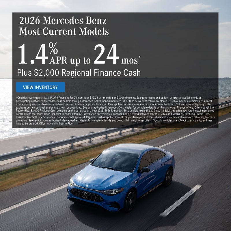 2026 Mercedes-Benz CLA,GLA & GLB